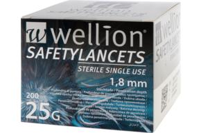 Wellion Safetylancets 25G, 200 Stück, A-Nr.: 4617602 - 01