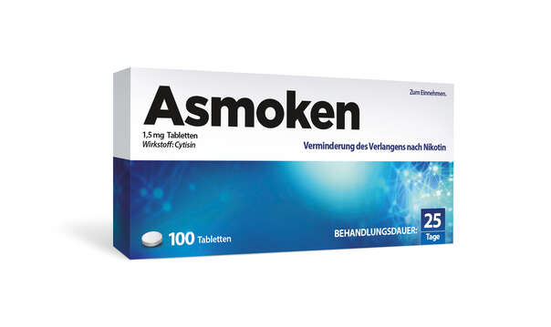 ASMOKEN 1,5mg Tabletten 100 Stück, A-Nr.: 5532658 - 01