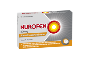 Nurofen Schmelztablette 200 mg Lemon, A-Nr.: 4228272 - 01