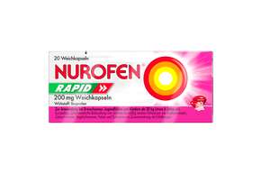 Nurofen Rapid 200 mg Weichkapseln, A-Nr.: 4975916 - 01