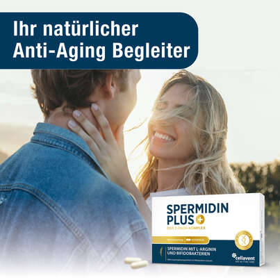 Spermidin Kapseln – Weizenkeim-Extrakt – mit L-Arginin und Bifidobakterien – 2-fach Komplex steigert körpereigene Spermidin Synthese, A-Nr.: 5895846 - 02