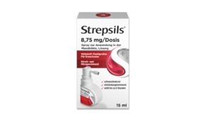 Strepsils Mundspray Kirsch- und Minzgeschmack, A-Nr.: 4215654 - 01