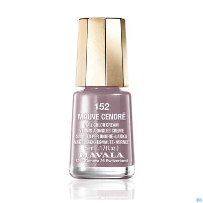 Sie sehen eine Packung Mavala Nagellacke 152 Mauve Cendre 5ml, Produktbild: 01 Mavala Nagellacke 152 Mauve Cendre 5ml, A-Nr.: 3478245 - 01