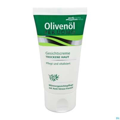 Sie sehen eine Packung Oliven Oel Dr.theiss Per Uomo Gesichtscreme 50ml, Produktbild: 03 Oliven Oel Dr.theiss Per Uomo Gesichtscreme 50ml, A-Nr.: 3626355 - 03