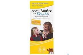 Inhalatoren U.zubehoer Aero Chamber +maske Gelb Kinder +flow-vu Neu 1st, A-Nr.: 5476457 - 01