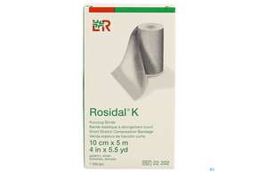 Elastische Binden Rosidal Hautfarben Kraeftig 5mx 10cm 1st, A-Nr.: 0278095 - 01