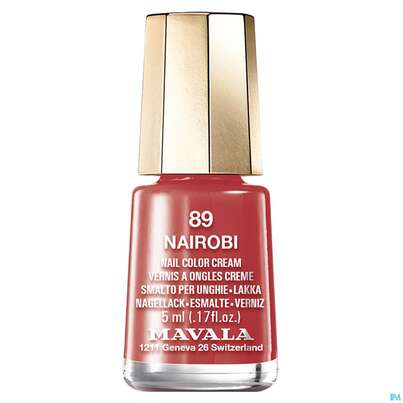 Sie sehen eine Packung Mavala Nagellacke 89 Nairobi 5ml, Produktbild: 01 Mavala Nagellacke 89 Nairobi 5ml, A-Nr.: 4405863 - 01