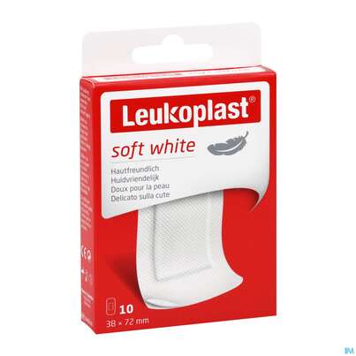 Wundpflaster Leukoplast/soft 38x72mm 7645016 10st, A-Nr.: 4369162 - 03