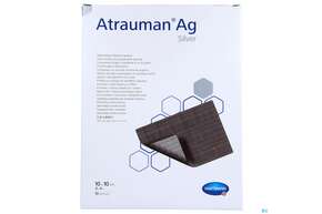 Wundauflagen Atrauman/ag 10x 10cm 10st, A-Nr.: 2991845 - 01