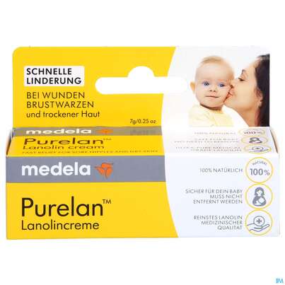 Medela Pure Lan Brustwarzencreme 7g, A-Nr.: 2048643 - 04