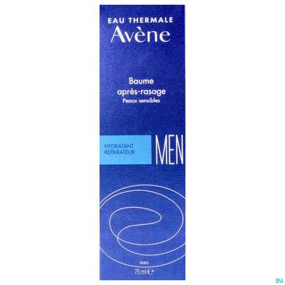 Sie sehen eine Packung Rasiercreme,-seife,-wasser Avene Men After Shave Balsam Neu 75ml, Produktbild: 01 Rasiercreme,-seife,-wasser Avene Men After Shave Balsam Neu 75ml, A-Nr.: 5659672 - 01
