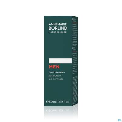 Sie sehen eine Packung Boerlind Men Gesichtscreme 60165 50ml, Produktbild: 01 Boerlind Men Gesichtscreme 60165 50ml, A-Nr.: 5372798 - 01