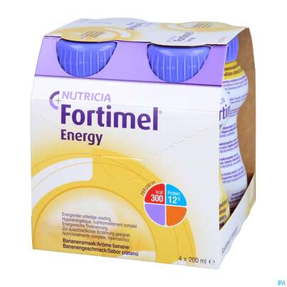 Sie sehen eine Packung Fortimel 1.5kcal 200ml Banane 24st, Produktbild: 02 Fortimel 1.5kcal 200ml Banane 24st, A-Nr.: 3237524 - 02