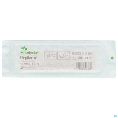 Wundverband Mepiform Silikonverband Selbsthaftend 4x 30cm 1st, A-Nr.: 2302604 - 02