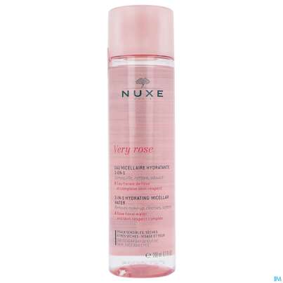 Sie sehen eine Packung Nuxe Very Rose Clean/water Trockene-sehr Trock.h 200ml, Produktbild: 02 Nuxe Very Rose Clean/water Trockene-sehr Trock.h 200ml, A-Nr.: 5301290 - 02