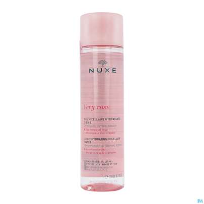 Sie sehen eine Packung Nuxe Very Rose Clean/water Trockene-sehr Trock.h 200ml, Produktbild: 04 Nuxe Very Rose Clean/water Trockene-sehr Trock.h 200ml, A-Nr.: 5301290 - 04