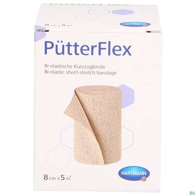 Puetter-verband Flex Kurzzugbinde 8cm 1st, A-Nr.: 3942576 - 01