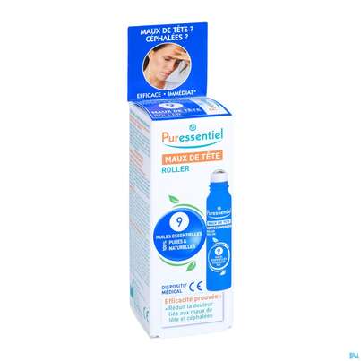 Puressentiel Kopfschmerzen Roll On +9 Aetherischen Oelen 5ml, A-Nr.: 3831865 - 03