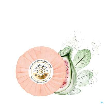 Sie sehen eine Packung Roger&gallet Fleur De Figuier Parfümierte Seife 100g, Produktbild: 05 Roger&gallet Fleur De Figuier Parfümierte Seife 100g, A-Nr.: 4405550 - 05