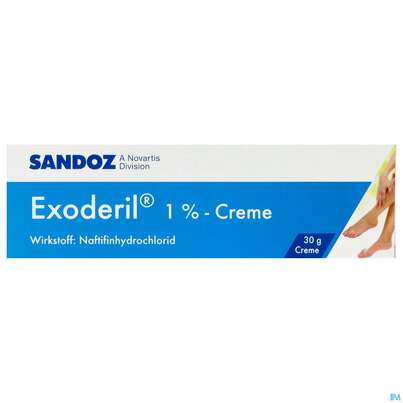 Exoderil Creme 1% 30g, A-Nr.: 1015972 - 01