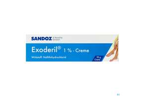 Exoderil Creme 1% 30g, A-Nr.: 1015972 - 01