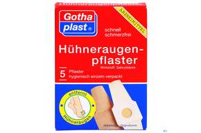 Huehneraugen Pflaster Cornplast 2x 6cm 5st, A-Nr.: 2489347 - 01