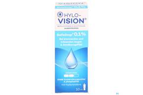 Augentropfen Hylo-vision Safe Drop 0,1% 10ml, A-Nr.: 4118997 - 01