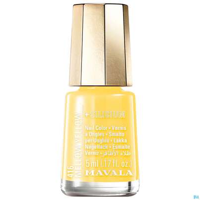 Sie sehen eine Packung Mavala Nagellacke +si 416 Mellow Yellow 5ml, Produktbild: 02 Mavala Nagellacke +si 416 Mellow Yellow 5ml, A-Nr.: 5570920 - 02