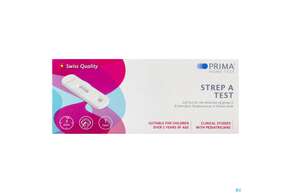 Diagnostika U.zubehoer Prima/strep A Test Selbsttest Nachweis Con Beta Haemolytisch 1st, A-Nr.: 5775094 - 01