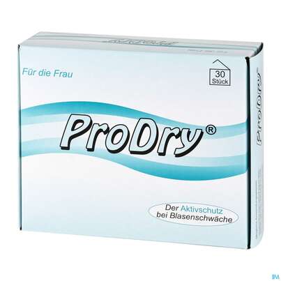 Sie sehen eine Packung Inkontinenz Prodry Vaginaltampons 30st, Produktbild: 02 Inkontinenz Prodry Vaginaltampons 30st, A-Nr.: 2177375 - 02