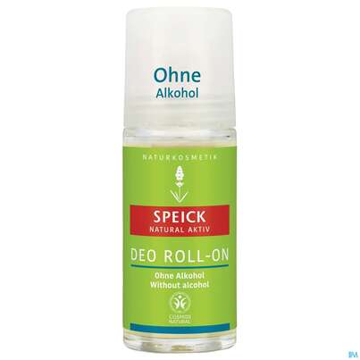 Sie sehen eine Packung Speick Natural/aktiv Deo Roll-on Ohne Alkohol Nr 61025 50ml, Produktbild: 02 Speick Natural/aktiv Deo Roll-on Ohne Alkohol Nr 61025 50ml, A-Nr.: 4779026 - 02