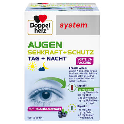 Doppelherz system AUGEN SEHKRAFT + SCHUTZ - TAG + NACHT, A-Nr.: 3448451 - 02