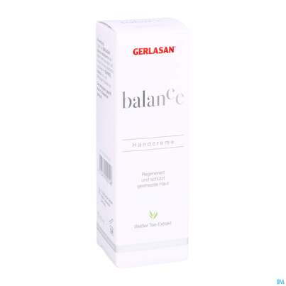 Sie sehen eine Packung Gehwol Gerlasan Balance Handcreme 64038 50ml, Produktbild: 03 Gehwol Gerlasan Balance Handcreme 64038 50ml, A-Nr.: 5316825 - 03