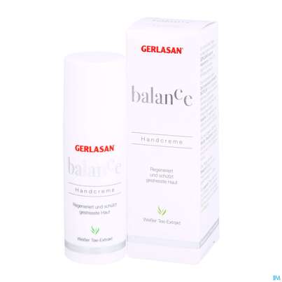 Sie sehen eine Packung Gehwol Gerlasan Balance Handcreme 64038 50ml, Produktbild: 04 Gehwol Gerlasan Balance Handcreme 64038 50ml, A-Nr.: 5316825 - 04
