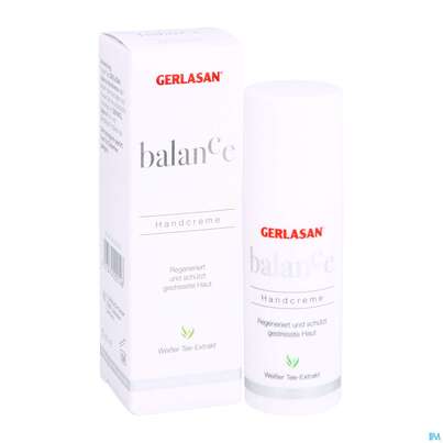 Sie sehen eine Packung Gehwol Gerlasan Balance Handcreme 64038 50ml, Produktbild: 05 Gehwol Gerlasan Balance Handcreme 64038 50ml, A-Nr.: 5316825 - 05