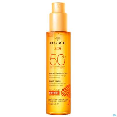 Sonnenprodukte Nuxe/sun Tan Oil Face+body 150ml +gratis After Sun Lotion 100ml Spf50 1pk, A-Nr.: 5806794 - 03