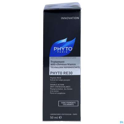Sie sehen eine Packung Phyto Re30 50ml, Produktbild: 01 Phyto Re30 50ml, A-Nr.: 4839811 - 01
