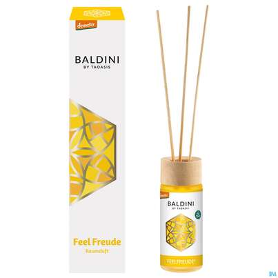Sie sehen eine Packung Taoasis Baldini Raumduftset Feelfreude 50ml, Produktbild: 01 Taoasis Baldini Raumduftset Feelfreude 50ml, A-Nr.: 5576124 - 01