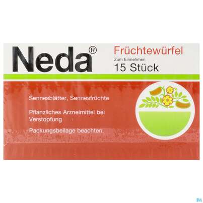 Neda Fruechtewuerfel 15st, A-Nr.: 0037049 - 01