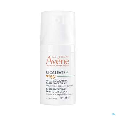 Sie sehen eine Packung Avene Cicalfate+ Multi Protect Repair Creme 50+ 30ml, Produktbild: 05 Avene Cicalfate+ Multi Protect Repair Creme 50+ 30ml, A-Nr.: 5862309 - 05