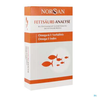 Diagnostika U.zubehoer Norsan Fettsaeure Analyse Blutentnahme-set Zubeh. Fettsaeureprofil 1pk, A-Nr.: 5755507 - 02