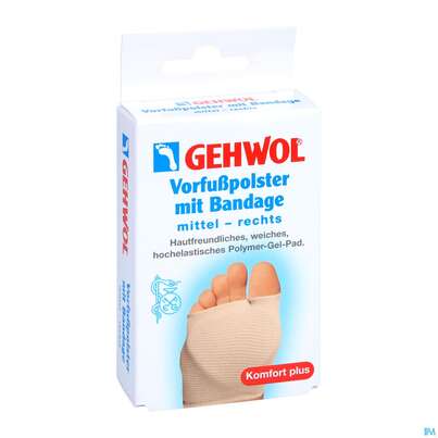 Gehwol Vorfusspolster +bandage Mittel Rechts Nr.64 1st, A-Nr.: 4853886 - 03