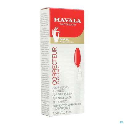Sie sehen eine Packung Mavala Korrektur 1st, Produktbild: 04 Mavala Korrektur 1st, A-Nr.: 3054485 - 04
