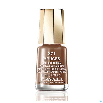 Sie sehen eine Packung Mavala Nagellacke 371 Bruges 5ml, Produktbild: 01 Mavala Nagellacke 371 Bruges 5ml, A-Nr.: 5379435 - 01