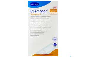 Wundverband Cosmopor Transparent 10x20cm 5st, A-Nr.: 5790053 - 01