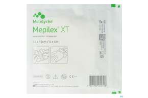 Wundverband Mepilex/xt Silikon 10x10cm 1st, A-Nr.: 4301566 - 01