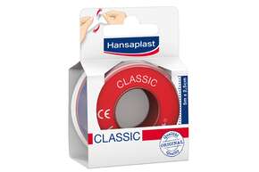 Hansaplast med Fixierpflaster classic 2,5cm x 5m, A-Nr.: 3287433 - 01