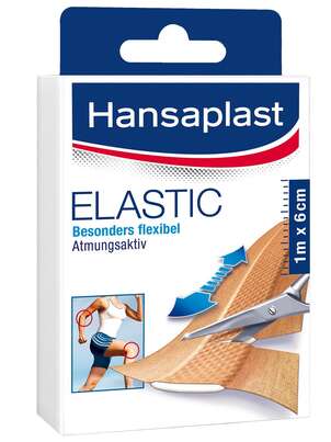 Hansaplast Elastic 1m x 6cm, A-Nr.: 2404693 - 01