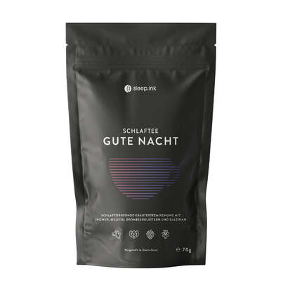 Sie sehen eine Packung Sleep.ink Schlaftee Gute Nacht, Produktbild: 01 Sleep.ink Schlaftee Gute Nacht, A-Nr.: 5382609 - 01