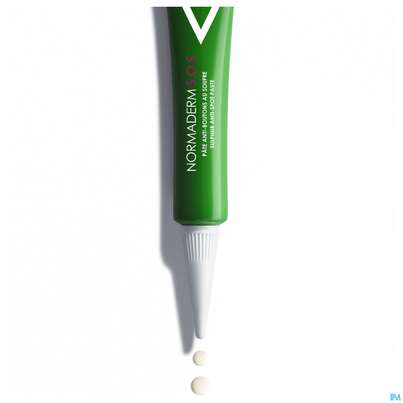 Sie sehen eine Packung Vichy Normaderm/phytosolution Anti-pickel Sulfur Paste 20ml, Produktbild: 10 Vichy Normaderm/phytosolution Anti-pickel Sulfur Paste 20ml, A-Nr.: 5304845 - 10